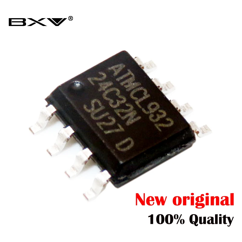 10PCS AT24C32 24C32 SOP8 24C32N SOP 24C32AN SOP-8 SMD New and Original IC Chipset Voltage Regulator Computer