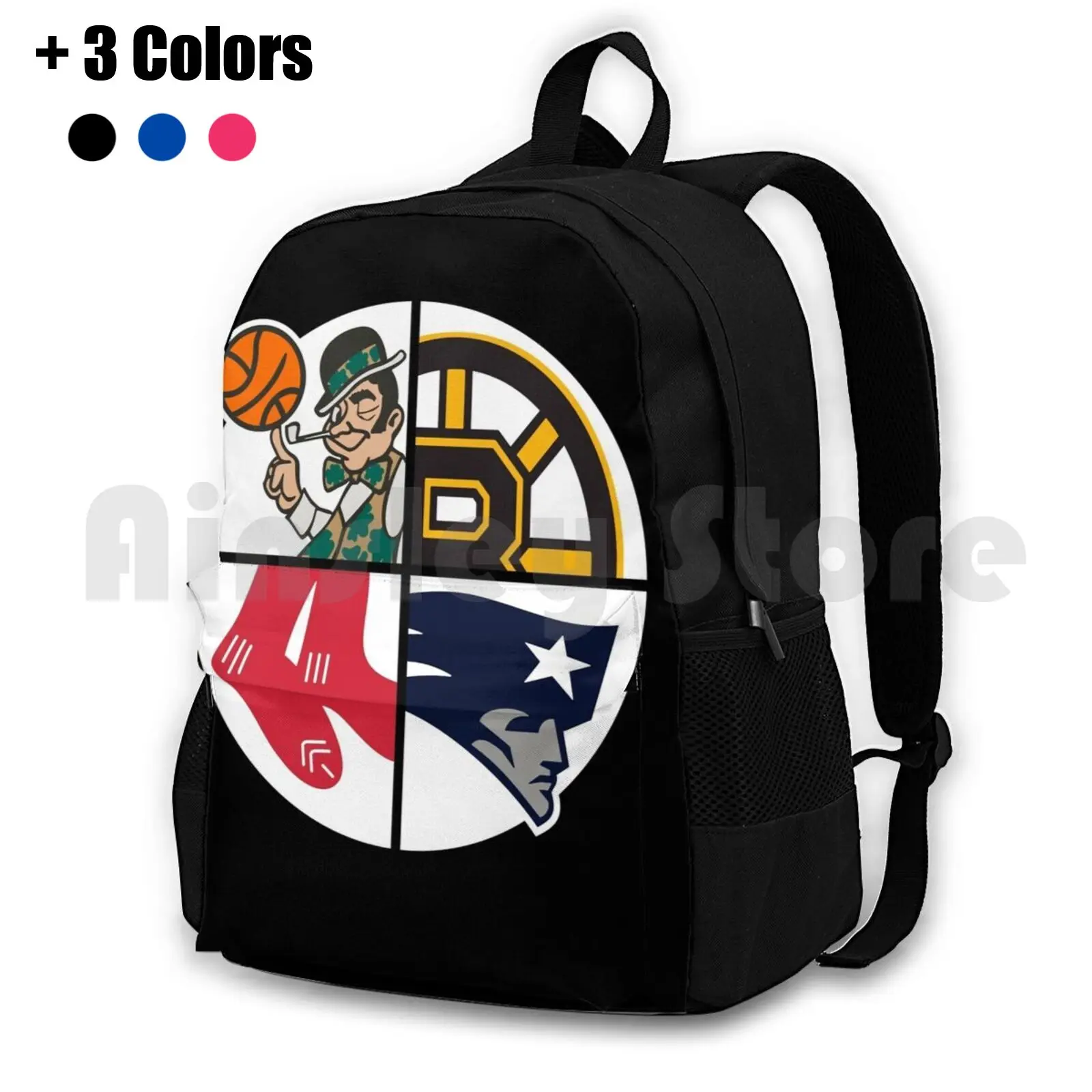 Boston Sports Outdoor Hiking Backpack Riding Climbing Sports Bag Boston New England Mass Ma Ne Massacuetts Sports Teams