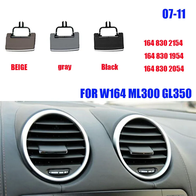 Car A/C Air Vent Trim For Mercedes Benz W164 X164 ML GL Car Air Vent Outlet Tab Clip Repair Kit Car Air Conditioner