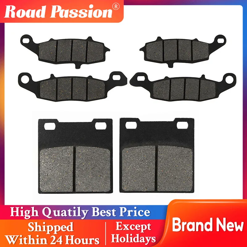 Road Passion Motorcycle Front and Rear Brake Pads For SUZUKI GSF600  GSF 600 Bandit GSX600 GSX 600 SV650 SV 650 GSX750 GSX 750