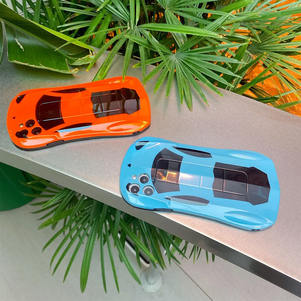 Funda Para IPhone 16 Con Diseño De Fibra De Carbono - Estilo Coche Deportivo, Para Entusiastas Del Motor