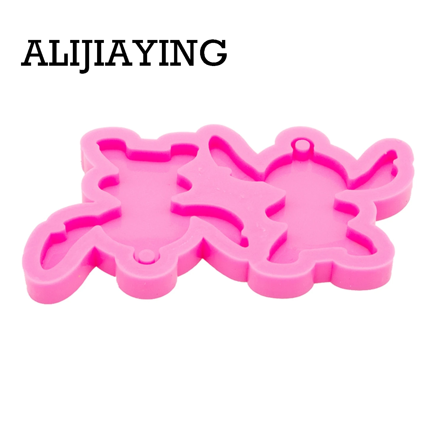 DY0364 Shiny plane Anime Earrings Silicone Mold DIY Craf Mould Epoxy Resin Custom Mold 100% Food Grade Silicone