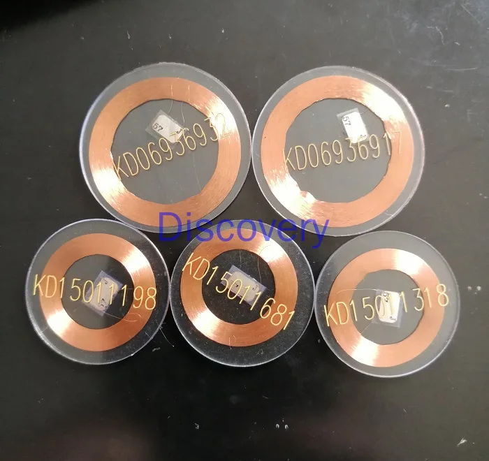 AGV Auto Wahrzeichen Karte Website Label Transparent RFID Münze Karte Jiashun Casun Runde Karte 30 25