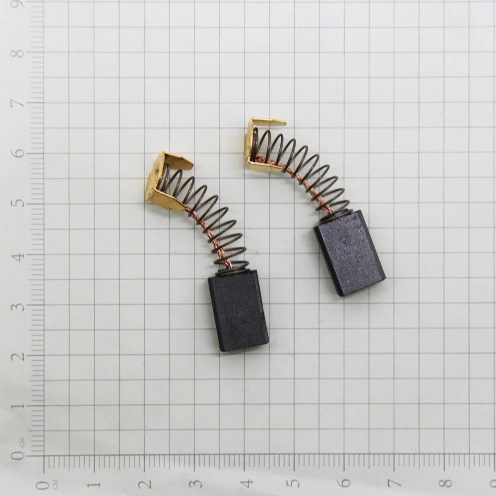TASP 5 Pairs 15x10x6mm Carbon Brushes for Makita CB100 CB101 CB102 CB103 CB108 CB114 CB124 181030-1 191945-4