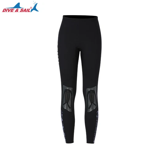 Imagen 2 del producto Pantalones de neopreno de 1,5mm, trajes de neopreno para hombres y mujeres, pantalones de buceo para surf, traje húmedo para adultos, mallas para kayak, canoa, buceo, surf