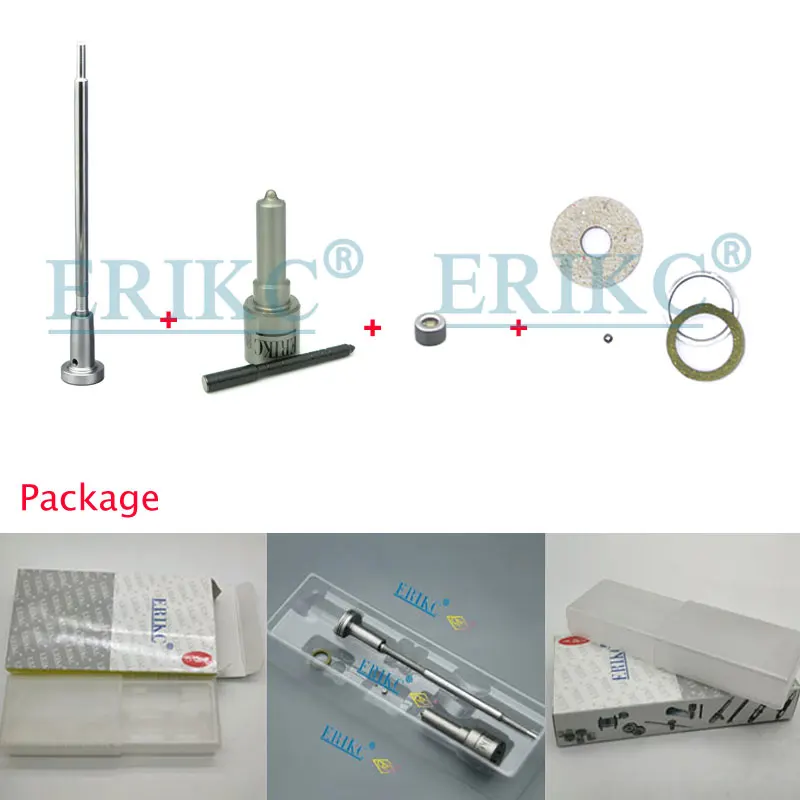 ERIKC Repair Kits Nozzle DLLA148P1671 (0433172025) Valve F00RJ01924 Injector Balls F00V05001 For 0445120102 0 445 120 102