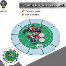 WAVGAT Raffle game kit LED water Lamp wheel of Fortune make DIY learn electronic welding table toy games