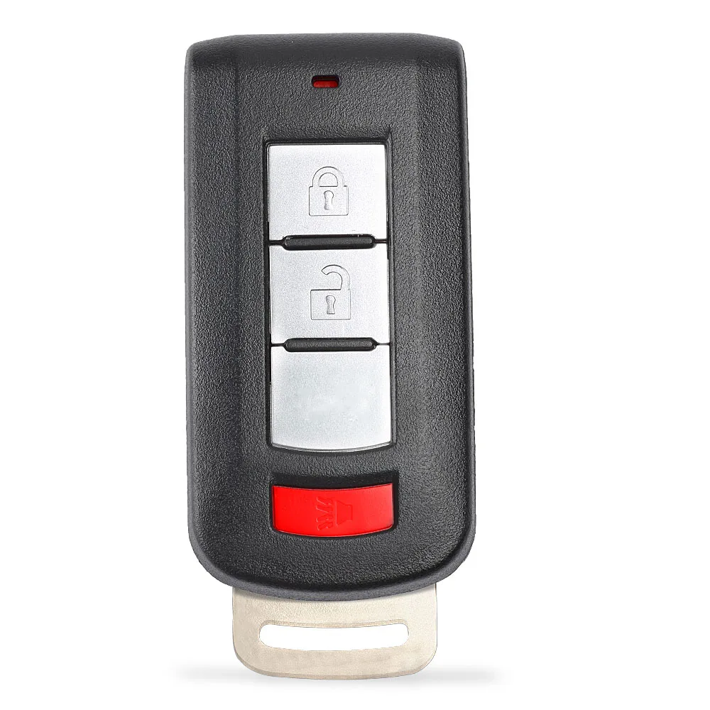 KEYECU OUC644M-KEY-N per Mitsubishi Lancer Mirage Outlander 2008-2020 Keyless Go Smart Remote Key 315MHz ID46 PCF7952 Chip