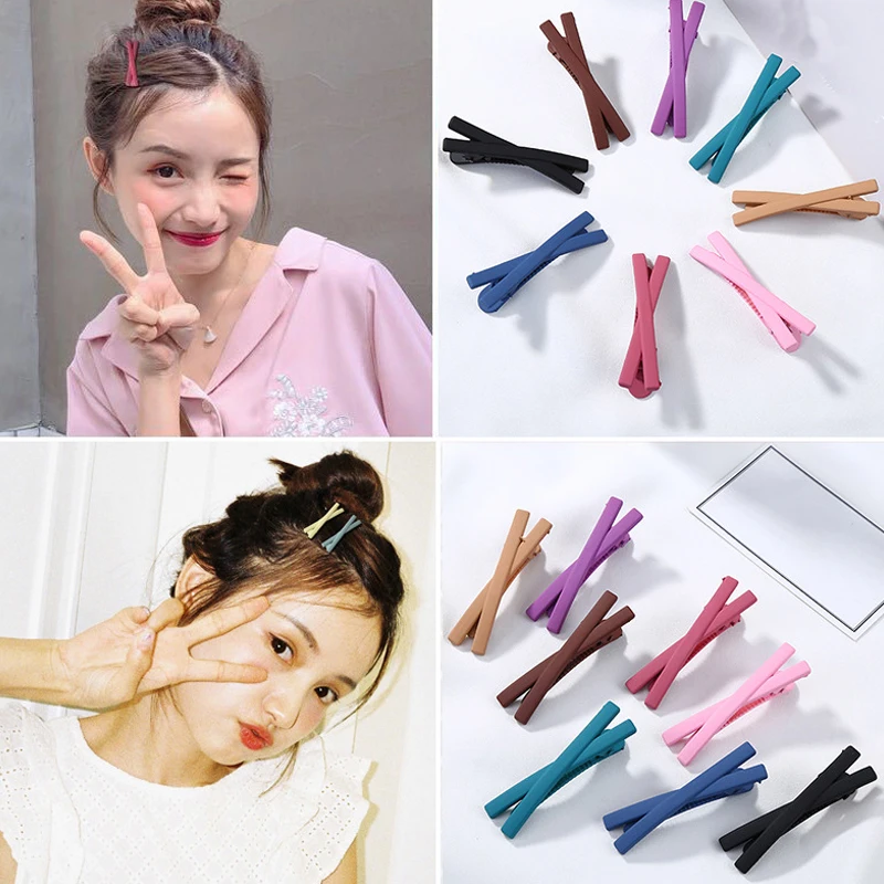 New Candy color Bowknot Hairpins Hair Barrettes Children Hair Accessories for Women Cute Girls Headwear Bow modeling Hair Clips