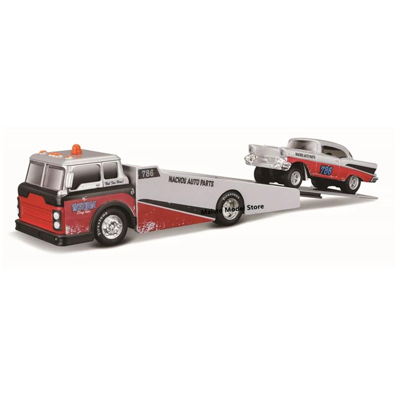 Maisto 1:64 1957 Chevrolet Flatbed Design elite transport die-cast