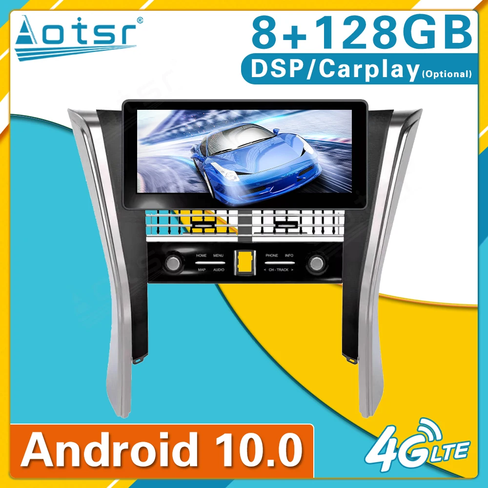 

8+128GB Android 10 For Alphard Vellfire Lexus LM 2015-2019 Car Stereo Radio with Screen Radio Player GPS Navigation Head Unit