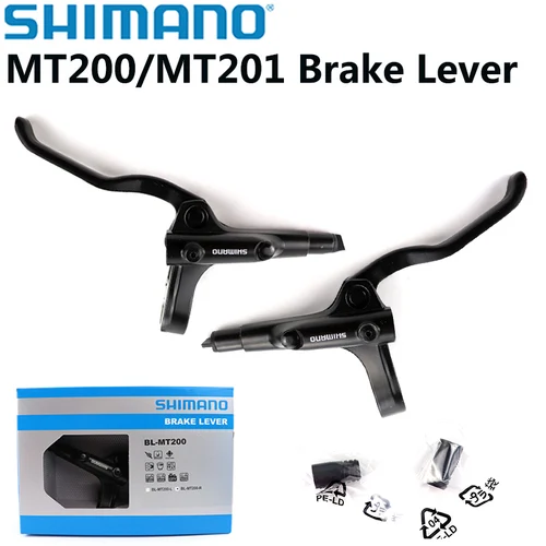 Shimano BL MT200 MT201 palanca de freno hidráulico para bicicleta de montaña MTB mango de freno 22,2mm Shimano Original