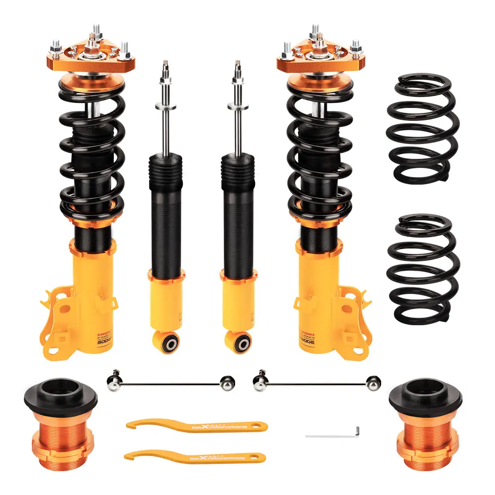 24 Click Adjustable Damping Height Coilovers Struts Kit for Honda Civic 2012-2015 Racing Coilover Suspension Coil Spring  Kits