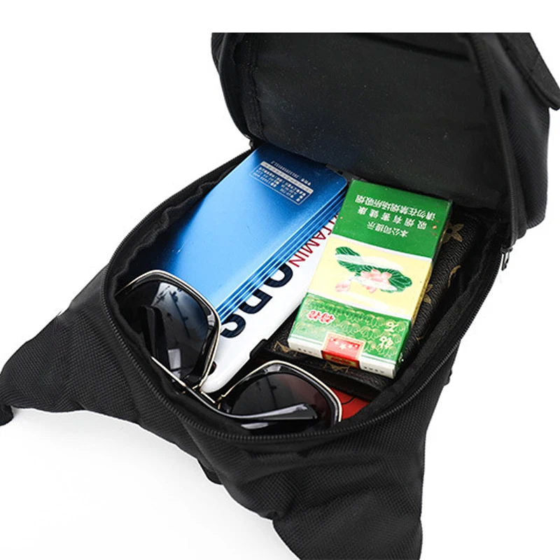 Riñonera de nailon para hombre y mujer, bolsa de pierna caída para muslo, riñonera táctica militar para motocicleta, bicicleta, ciclismo, viajes,