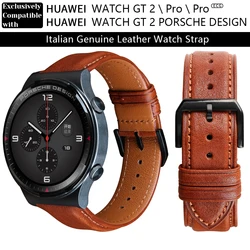 Soft Calf Genuine Leather Watch Strap 20 22mm for huawei watch GT 2 Pro GT2 46mm 42 Watch Bracelet Band Quick Release Watchband