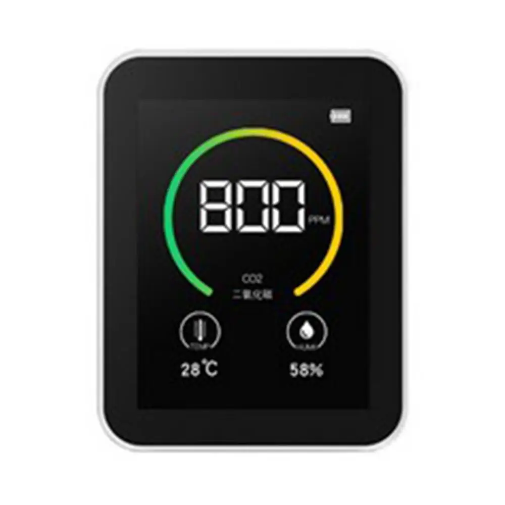 

Intelligent CO2 Detector CO2 Meters Gas Detector Analyzer Carbon Dioxide Air Quality Monitor Analyzer Temperature Humidity Meter