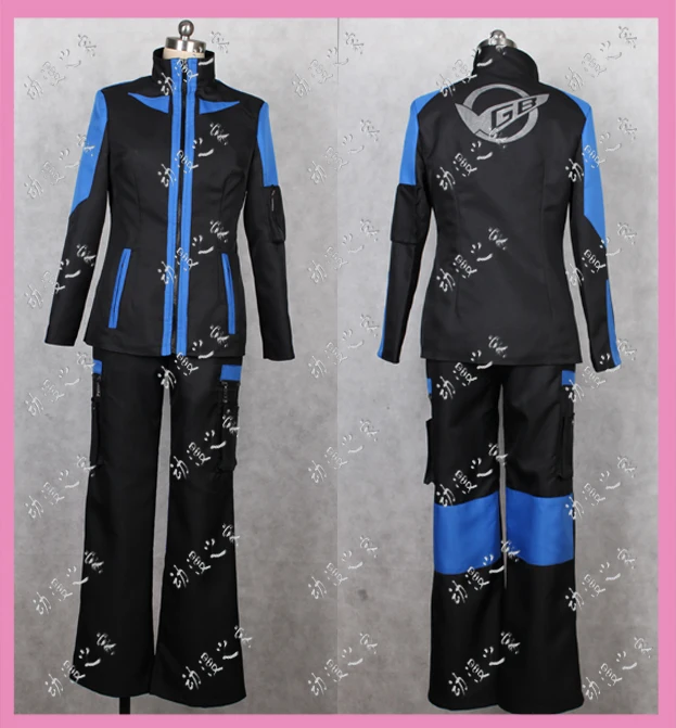 Go Busters Blue Uniform Suit Adult Party Outfit Halloween Christmas Men Women Party Clothings Cosplay Costume