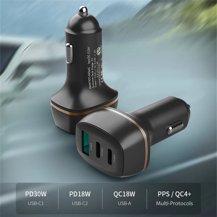 48W PPS PD Fast Car Charger สำหรับ SAMSUNG Note 20 Ultra S20 Plus หมายเหตุ10 + S10 5G PD Quick Charge สำหรับ iPhone 12 Pro Max QC4.0 3.0