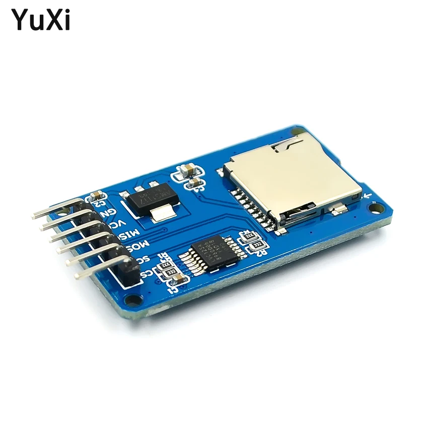 Karta MicroSD Adapter karta Micro SD karta Mini TF moduł czytnika SPI interfejsy z konwerterem poziomu chip 5V/3.3V dla Arduino DIY