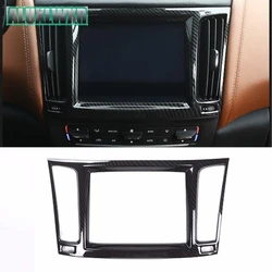 Car Center Console Navigation Decorative Frame Cover Air Conditioning Vent Decorative 2016 2017 2018 2019 for Maserati LEVANTE