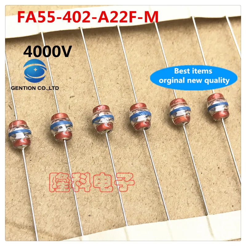 

10PCS 100% New original FA55-402-A22F-M imported original glass gas discharge tube 4000V surge surge absorber