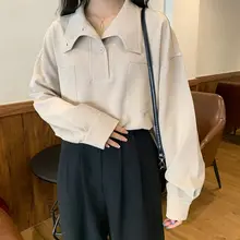 Women’s Casual Stand Collar Blouse Spring #3