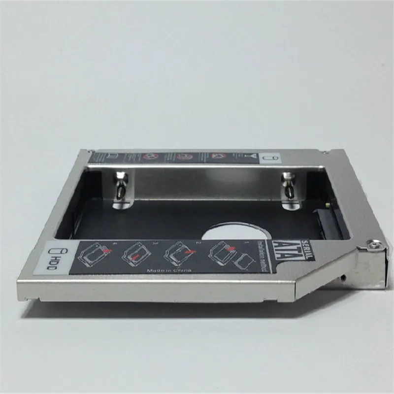 12.7mm SATA3 all-aluminum universal optical drive bit hard drive bay with panel screwdriver
