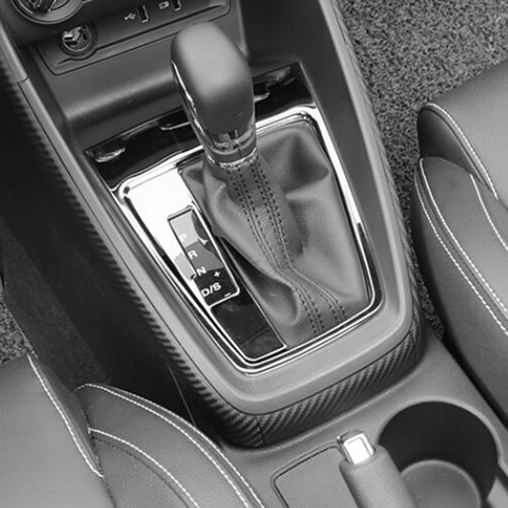For MG ZS 2017 2018 2019 2020 Stainless Steel Interior Center Console Gear Shift Panel Decoration Cover Trim Car Styling