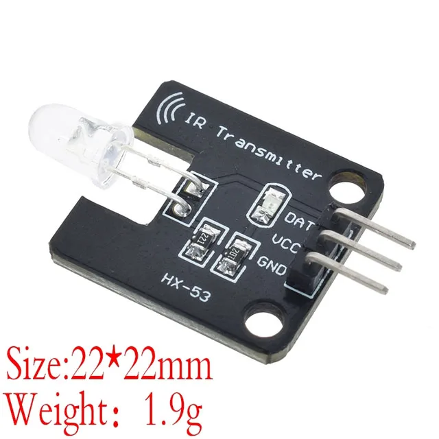 1set/lot 38KHz IR Infrared Transmitter Module IR Digital Infrared Receiver Sensor Module For Arduino Electronic Building Block image 5