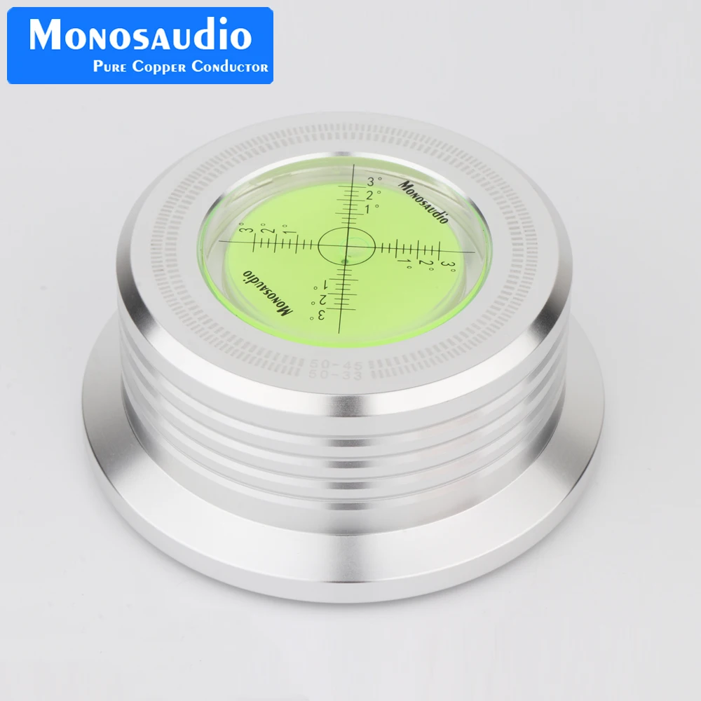 Дисковый стабилизатор Monosaudio HiFi RT528S 50 Гц, серебристый, 280 г