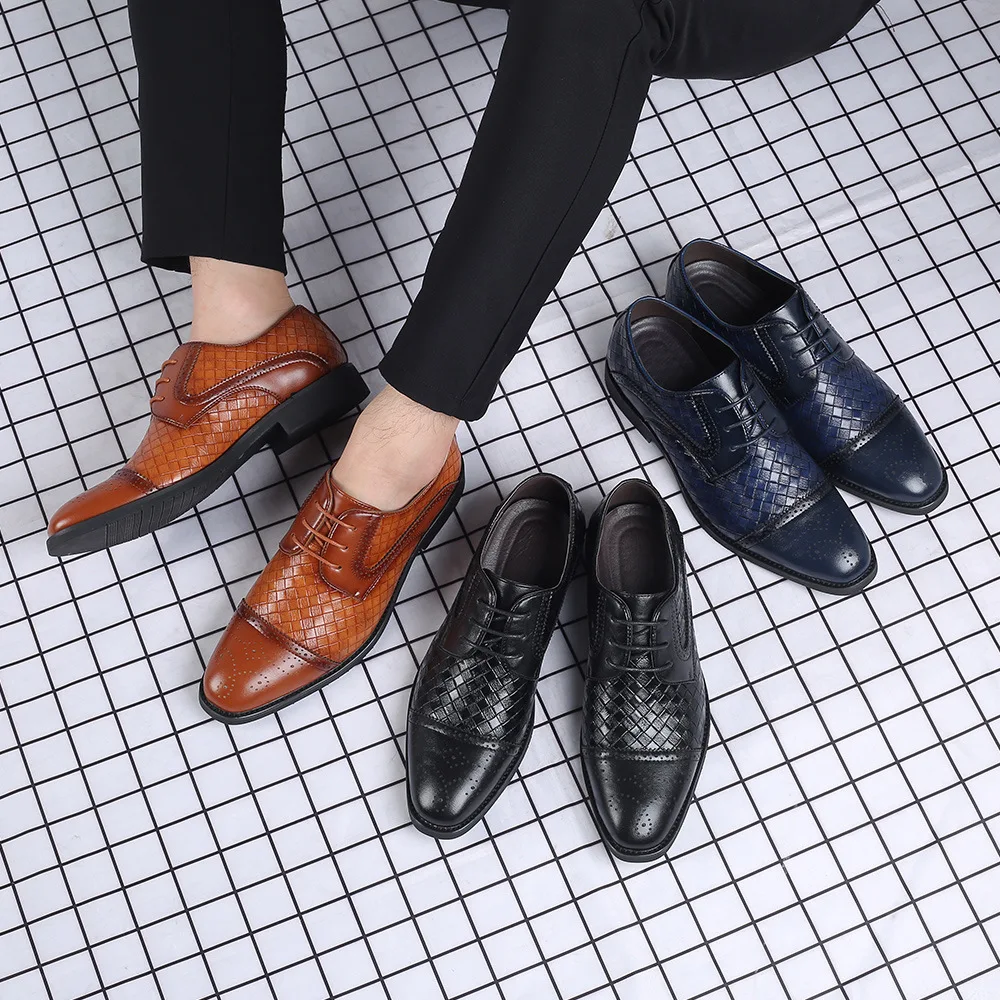 Đảng Áo Cưới Giày Nam Da Giày Oxford Nam Zapatos De Hombre De Vestir Trọng Nam Sapato Xã Hội masculino