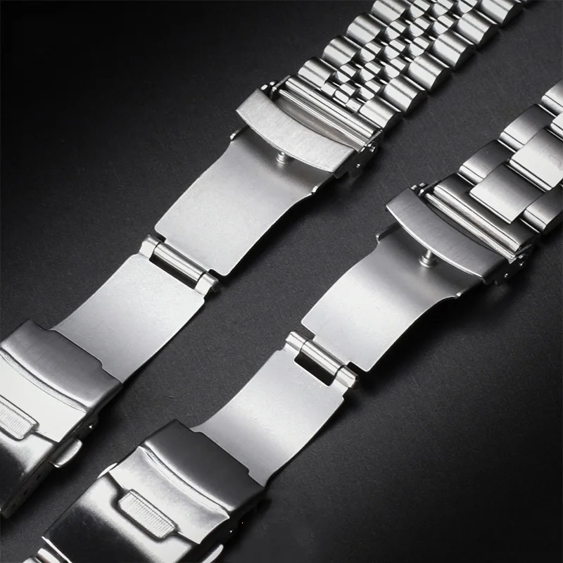 Replacement  Watchband For Casio MDV106-1A MDV-107 MTP-VD01 MDV-106 D Bracelet 22mm  Men\'s Strap Stainless Steel Metal Wristband