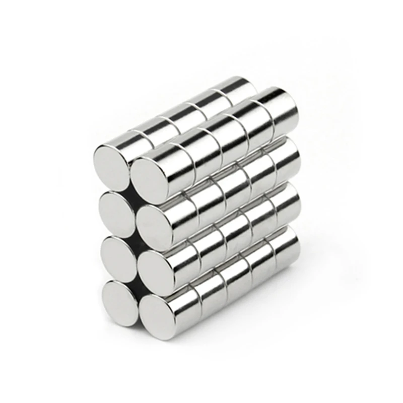 200pcs Neodymium N35 Dia10mm X 8mm  Strong Magnets Tiny Disc NdFeB Rare Earth For Crafts Models Fridge Sticking magnet 10x8mm