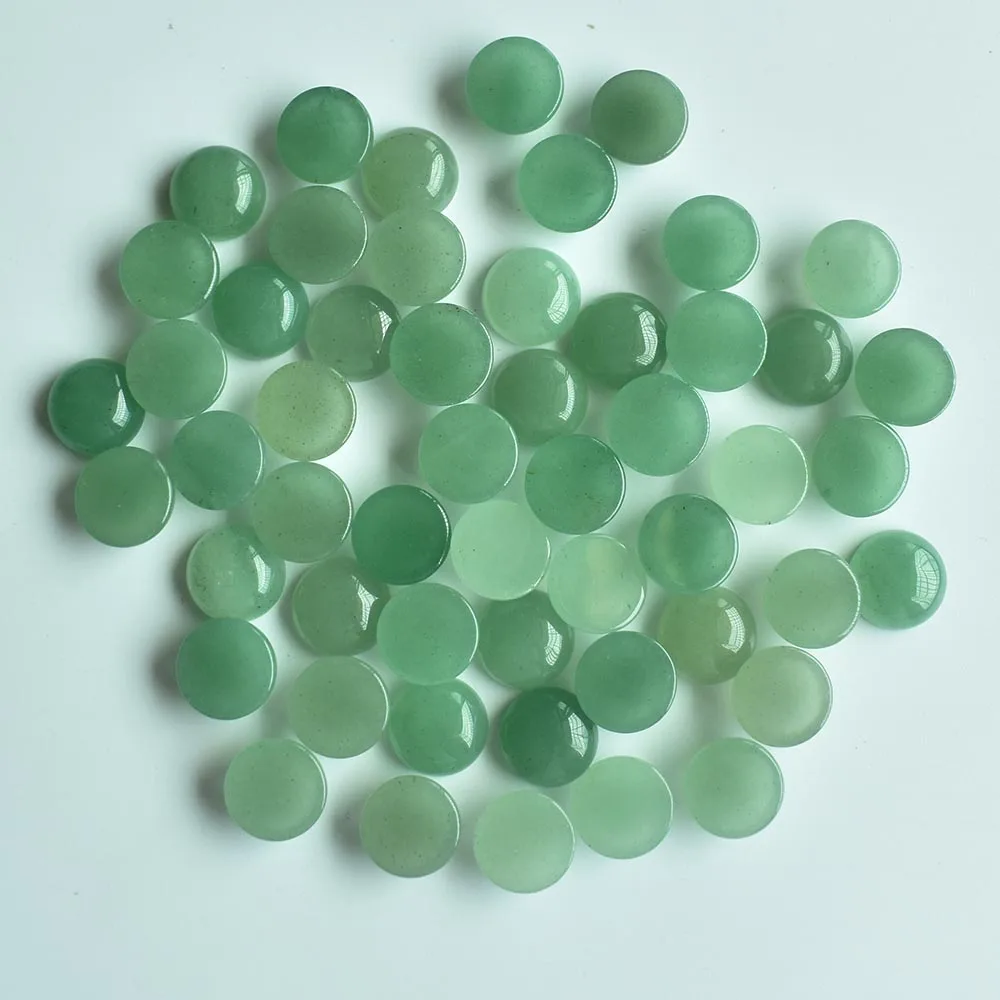 Modische, hochwertige gemischte runde CAB-CABOCHON Natursteinperlen für Schmuckzubehör, 12mm, Großhandel, 50 Stück/Lot, kostenloser Versand. – Detail 15