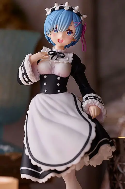 Original GSC Pop Up Parade Re:Life in a different world from zero Rem Ram pvc figure statue Model Figurals