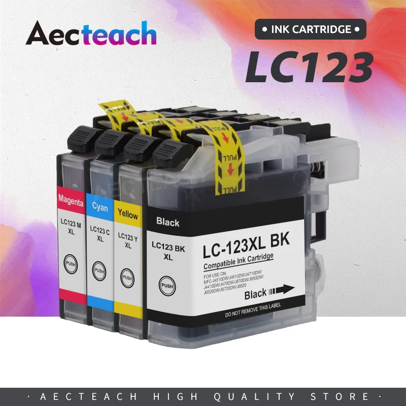 aecaula cartucho de tinta compativel lc121 lc 123 lc123 para criancas pecas 01