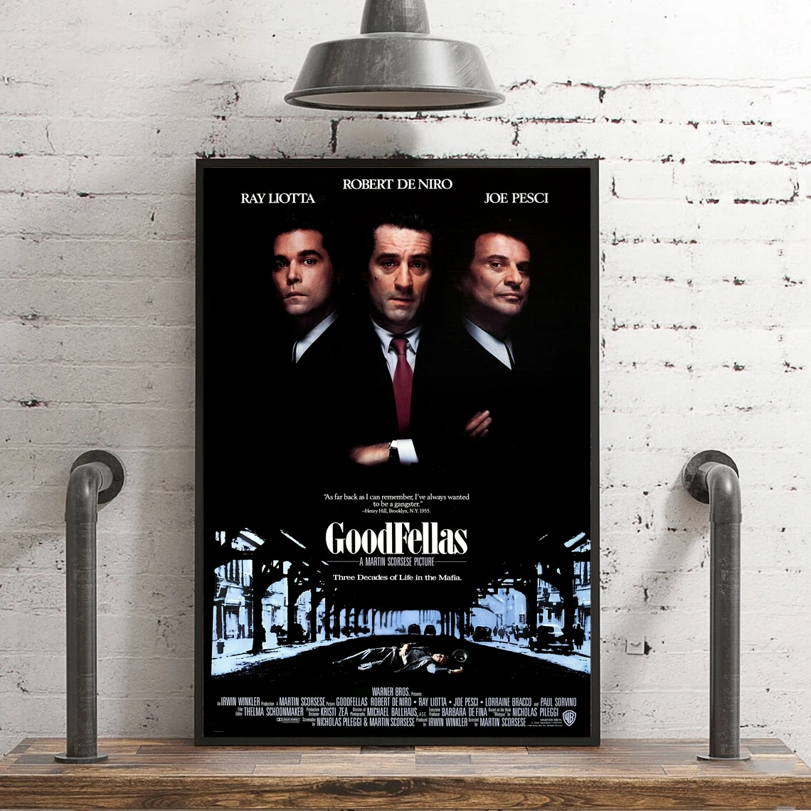 Goodfellas Movie Poster Print Home Decoration Wall Painting (No Frame)