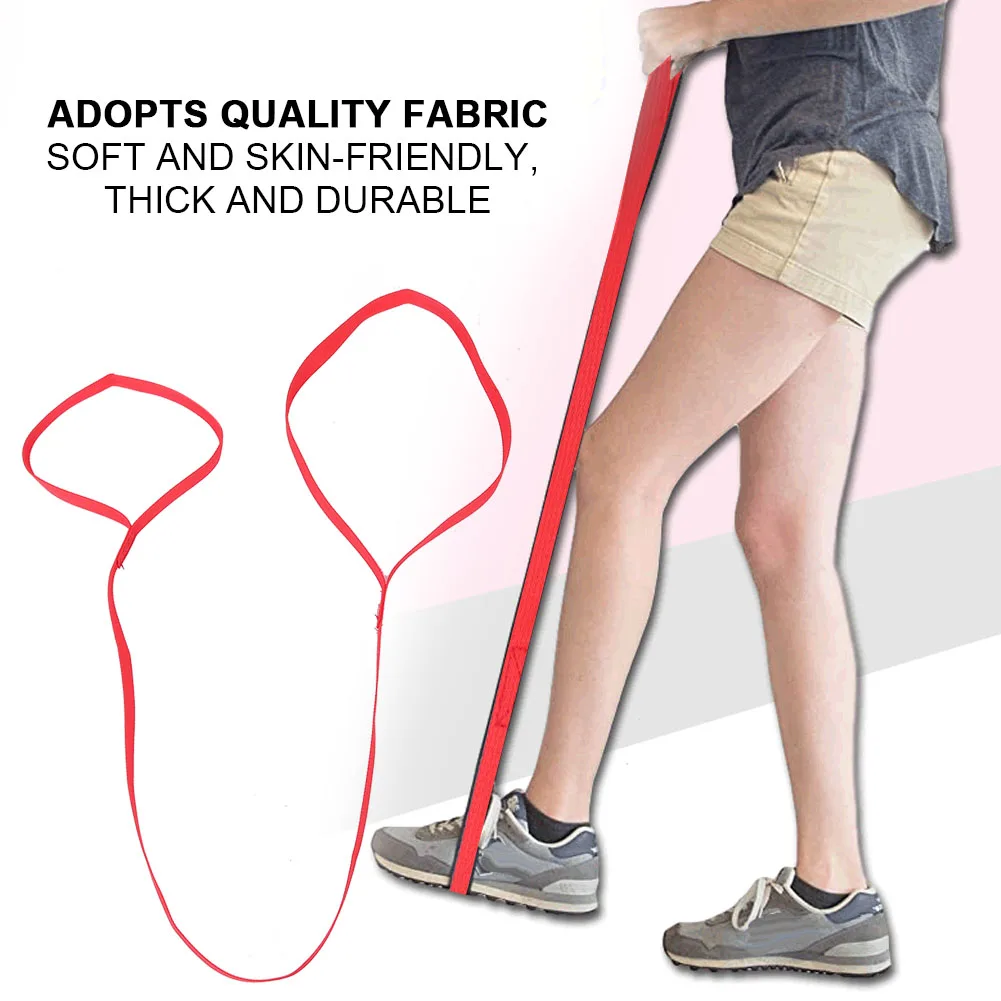 Portable Disabled Elderly Leg Lifting Strap Foot Knee Lifting Device Leg Mobility Aid Help Patients Move Their Legs Mover Tool