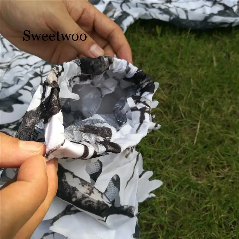 SWEETWOO Winter Snow Tree Branches Style Hunting Jacket And Pants White Camouflage Birdwatch Clothing