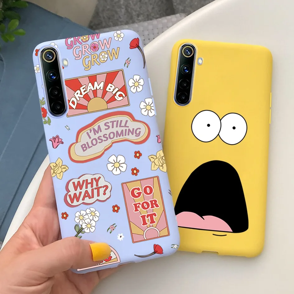 Чехол для OPPO Realme 6 Pro, мягкий матовый силиконовый бампер чехол для телефона, чехол для OPPO Realme 6 Pro RMX2061 RMX2001, Realme6