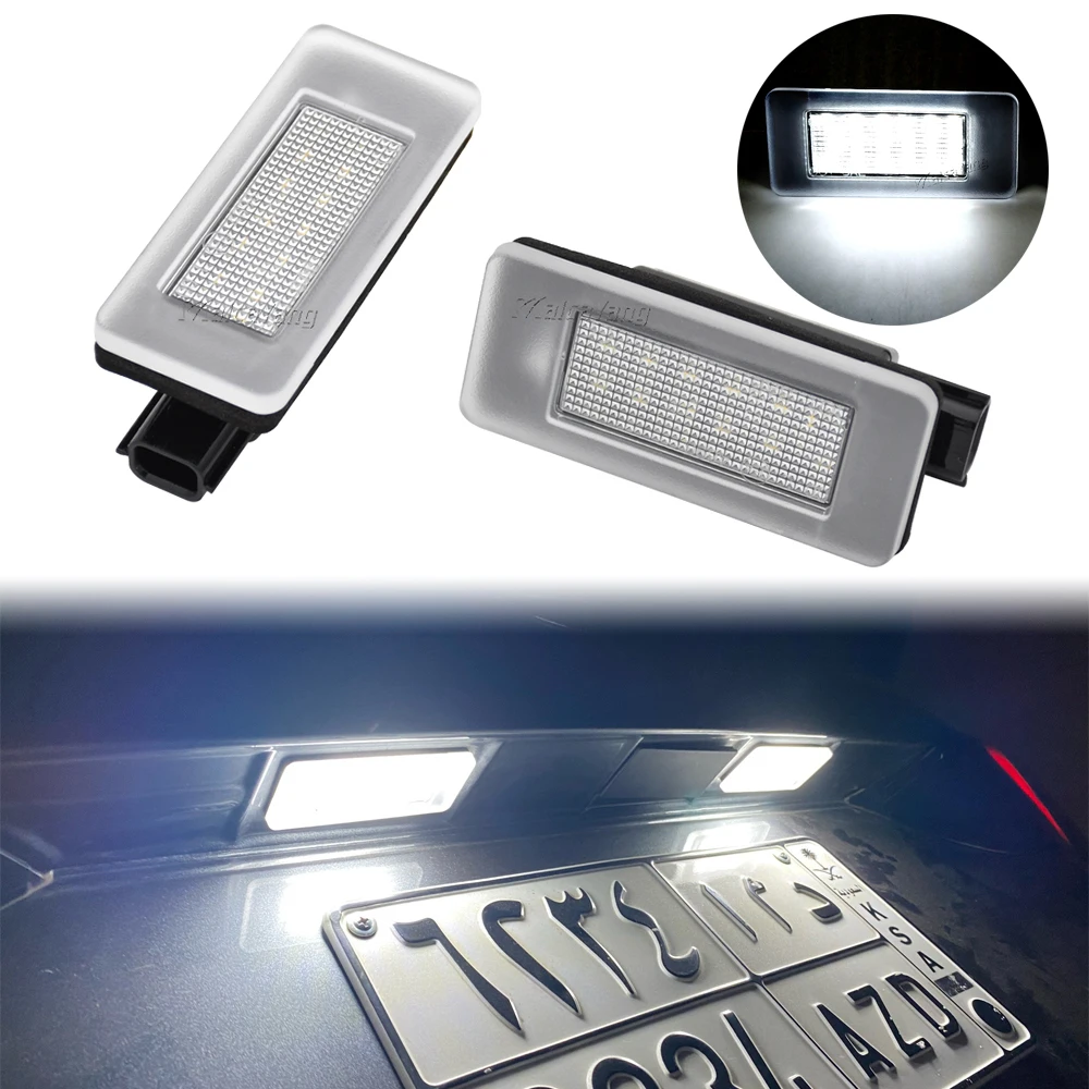 2Pc For Nissan Serena C27 2016 2017 2018 2019 2020 2021 Altima Suzuki Landy Dacia Duster LED License Number Plate Tag Light Lamp