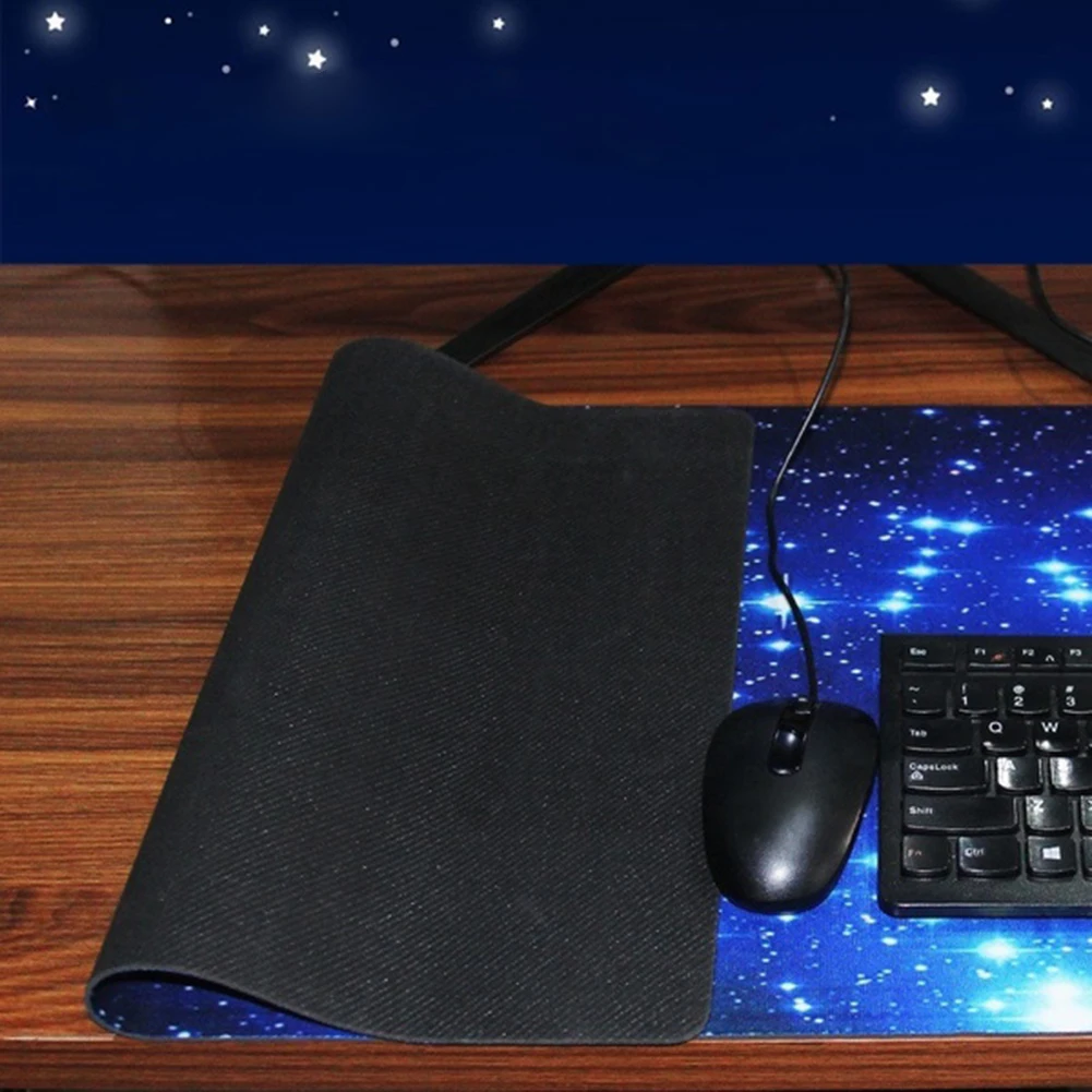 Anti-slip big gaming Mouse Pad American flag Galaxy Pattern Laptop Computer Gaming Large Mouse Pad Keyboard Mat