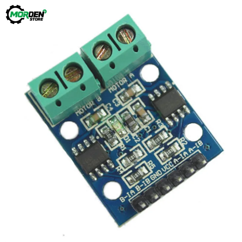 HG7881 H-Bridge Stepper Motor Dual DC Motor Driver Controller Module For Arduino Input 2.5V-12V 800mA Current Per Channel