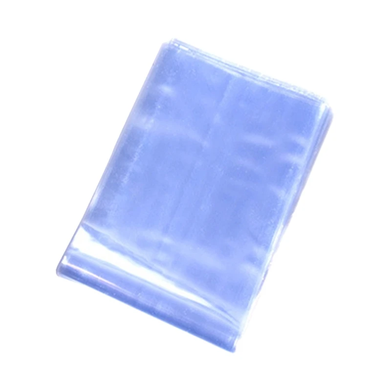 10X Shrink Wrap Bags for TV Remote Control, Clear PVC Heat Shrink Universal Dustproof Protective Film Au11 21 Dropshipping