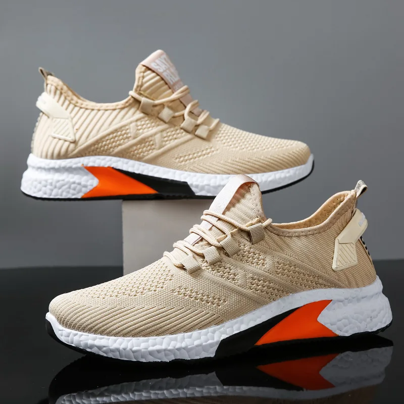 Men's Lightweight Running Shoes Summer Ultra-light Breathable Sneakers Zapatos De Mujer Walking Shoes Boys Sneakers