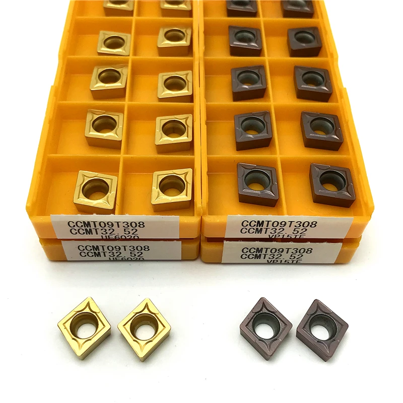 CCMT09T304 CCMT09T308 Carbide Inserts Internal Turning Tools CNC Lathe Tools High Quality Turning Insert Cutting Tools