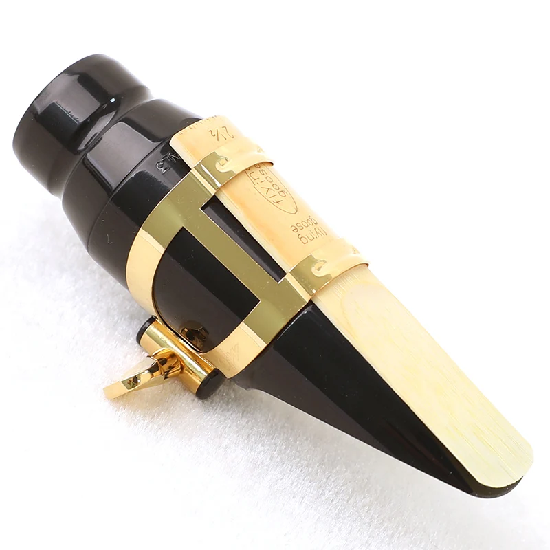 France Vandoren MO series baryton Hard rubber saxophone mouthpiece Baritone alto tenor soprano metal ligature gold plated LC57DP