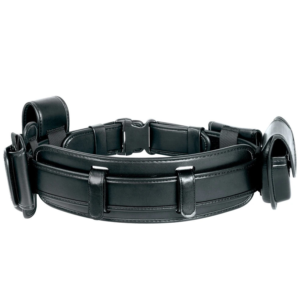 Back Up Brace Duty Belt, Back oto Instituts for Law, Poly and Dulunits, Finition cuir lisse, Taille normale