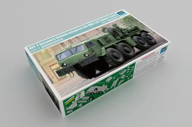 

TRUMPETER 01079 1:35 KET-T Recovery Vehicle based on the MAZ-537 Heavy Truck Kit