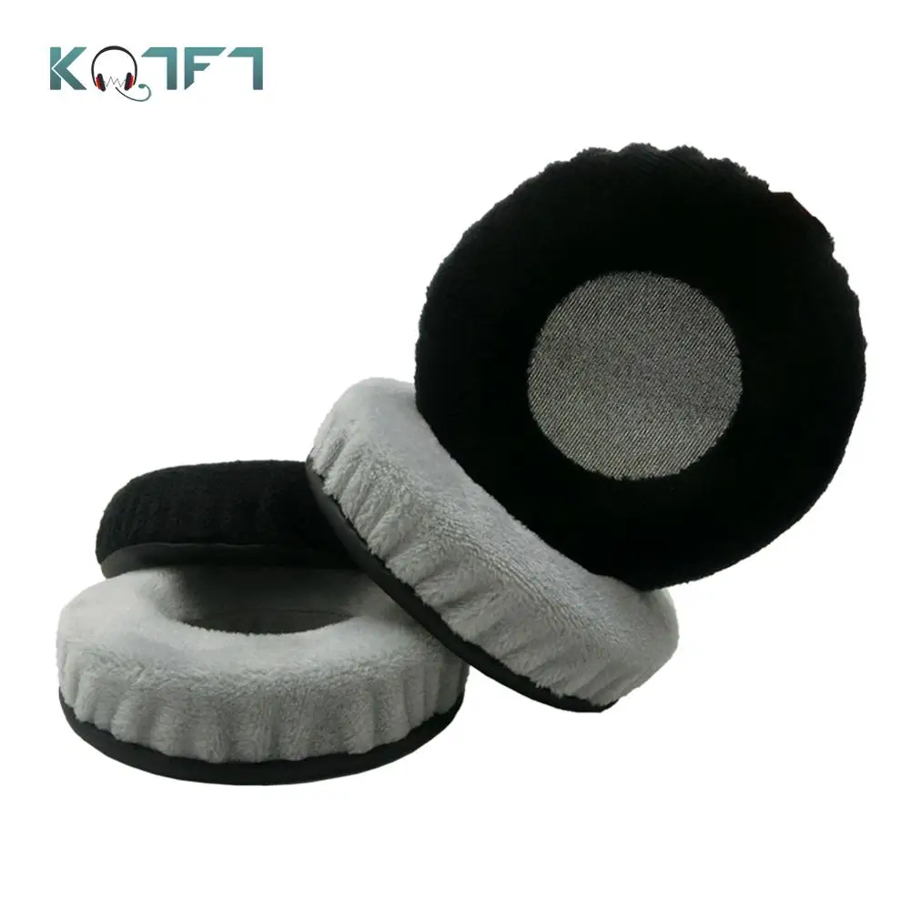 

KQTFT 1 Pair of Velvet Replacement Ear Pads for Sennheiser HD430 HD-430 HD 430 Headse Headset EarPads Earmuff Cover Cushion Cups